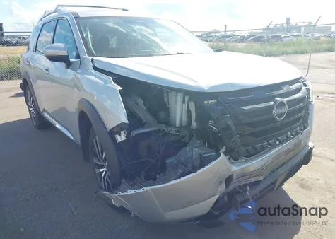 2023 Nissan Pathfinder Platinum 4Wd from USA, damaged, VIN 5N1DR3DJ1PC211949